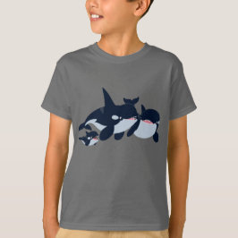 Camiseta de la familia Personalizado Orca para niñ