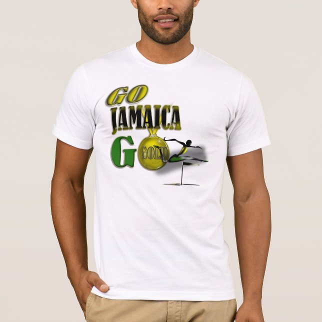 Camiseta de la fan de Jamaica del equipo de 2012 (Anverso)