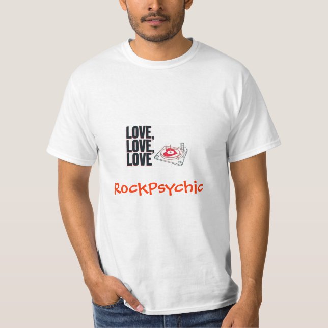 Camiseta de la fan de RockPsychic (Anverso)