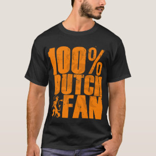 Camiseta de la fan del holandés del 100%