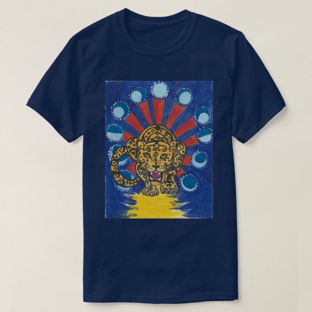 Camiseta de la fase lunar de Jaguar (Diseño del anverso)