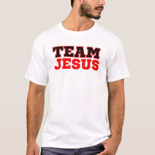 Camiseta de la fe cristiana del equipo Jesús