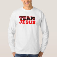 Camiseta de la fe cristiana del equipo Jesús