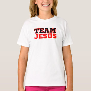 Camiseta de la fe cristiana del equipo Jesús
