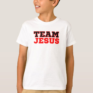 Camiseta de la fe cristiana del equipo Jesús