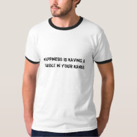 Camiseta de la felicidad de la canoa/del kajak