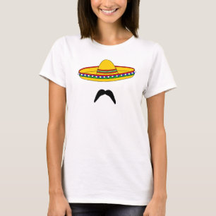 Camiseta de la fiesta de Cinco de Mayo del bigote