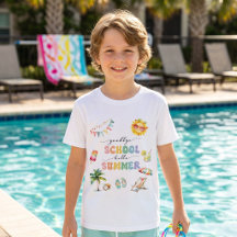 Camiseta de la fiesta de despedida del colegio y b
