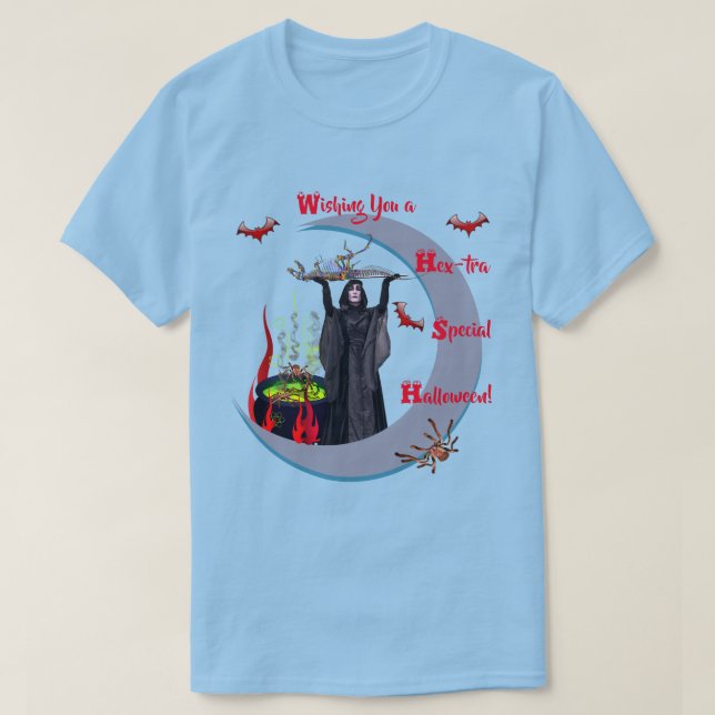 Camiseta de la fiesta de Halloween (Unisex) (Diseño del anverso)