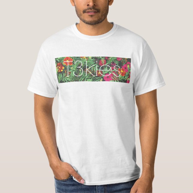 Camiseta de la "fiesta de jardín" de T3kies (Anverso)