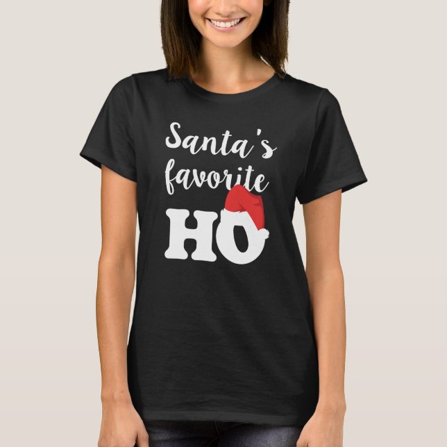 Camiseta de la fiesta de Navidad de la camisa del (Anverso)