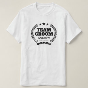Camiseta de la fiesta de soltero Team Groom para l
