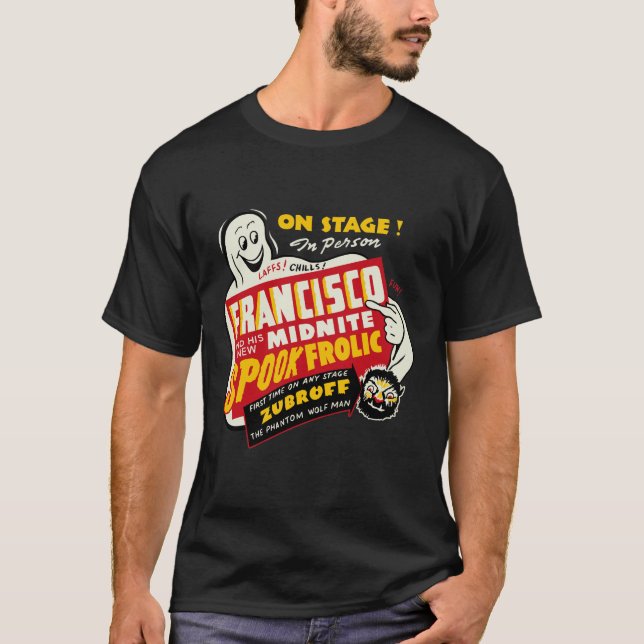 camiseta de la fiesta del espectro de Francisco de (Anverso)