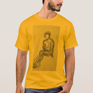 Camiseta de la figura del asiento de acequia minim