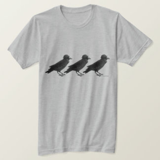 Camiseta de la fila del cuervo