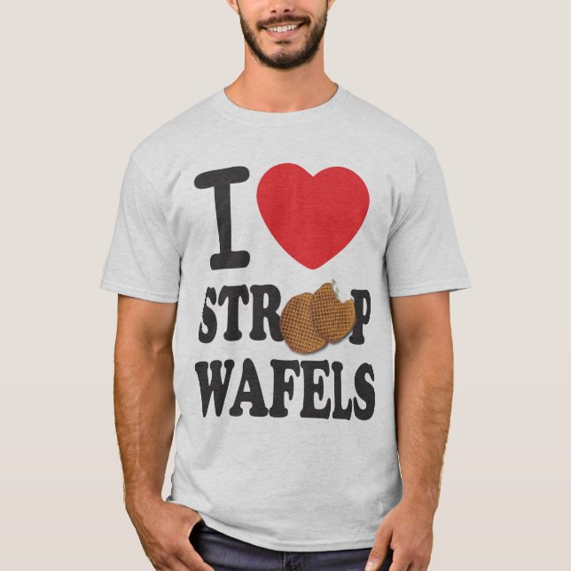 camiseta de la firma de iLoveStroopwafels.com (Anverso)
