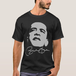 Camiseta de la firma de Obama