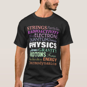 Camiseta de la física