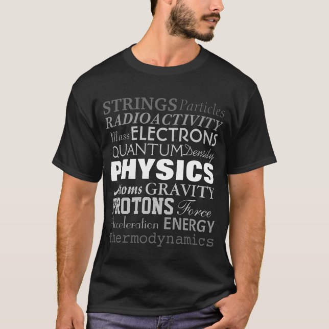 Camiseta de la física (Anverso)