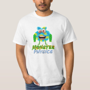 Camiseta de la física del monstruo