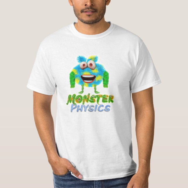 Camiseta de la física del monstruo (Anverso)