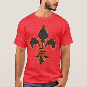 Camiseta de la flor de lis