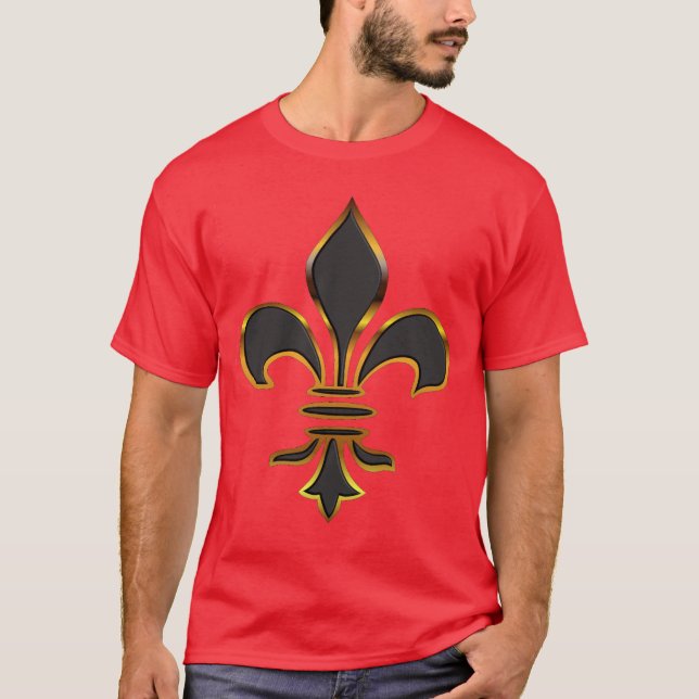 Camiseta de la flor de lis (Anverso)