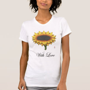 Camiseta de la flor de Sun (con amor)