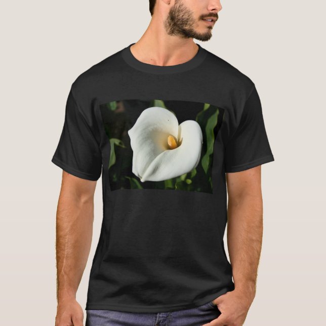 Camiseta de la flor del lirio de Cala (Anverso)