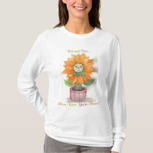 Camiseta de la floración