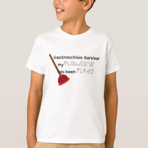 Camiseta de la fontanería del muchacho