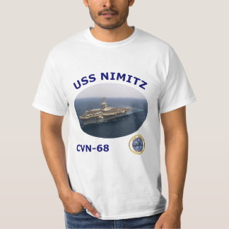 Camiseta de la foto de CVN 68 USS Nimitz