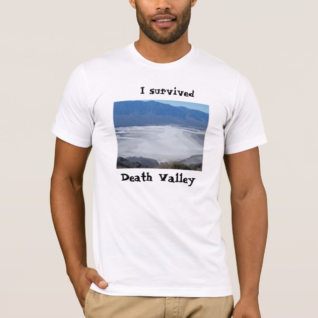 Camiseta de la foto de Death Valley (Anverso)