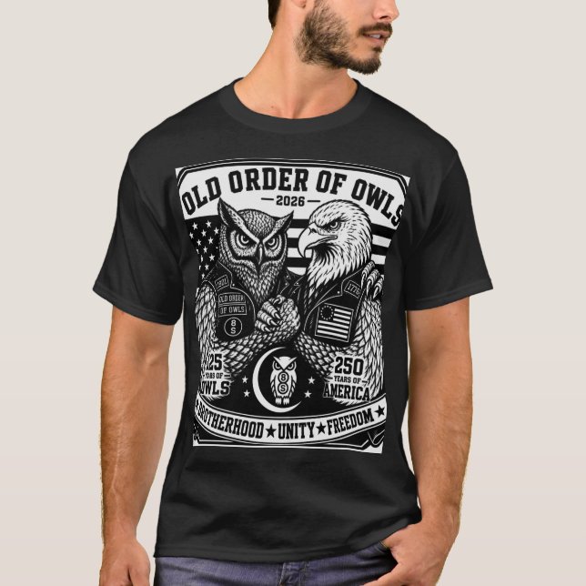 Camiseta de la Fundación Owl Legacy (Anverso)