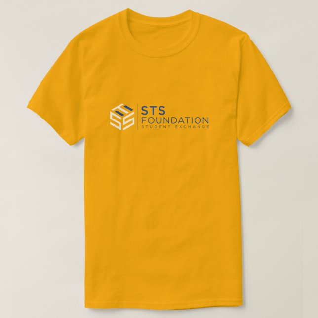Camiseta de la Fundación STS (amarillo) (Diseño del anverso)