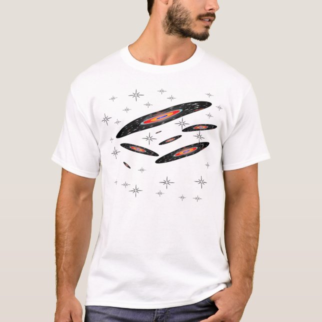 Camiseta de la galaxia del espacio exterior (Anverso)