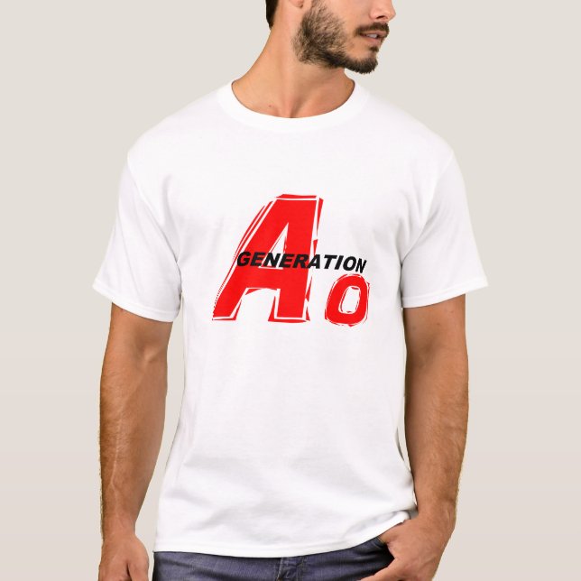 Camiseta de la GENERACIÓN AO (Anverso)