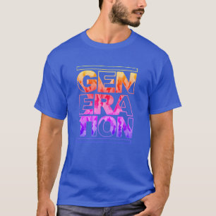 Camiseta de la generación X