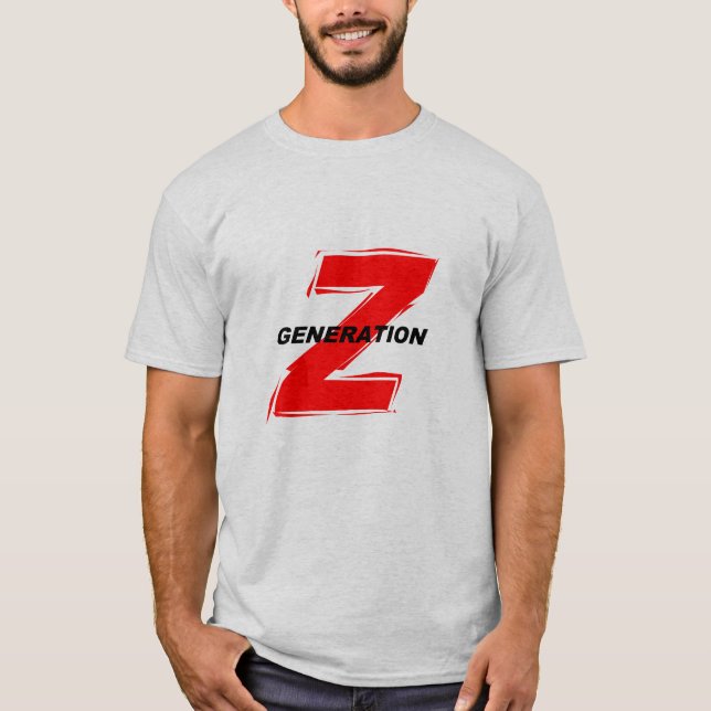 Camiseta de la GENERACIÓN Z (Anverso)