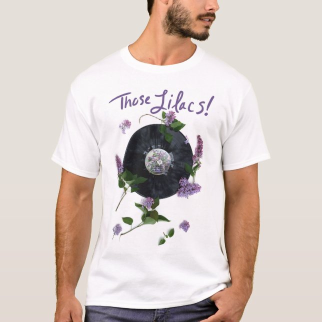 Camiseta de la gira de conciertos "Esos LILACS" (Anverso)