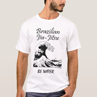 Camiseta de la gran ola de Jiu-Jitsu de Brasil