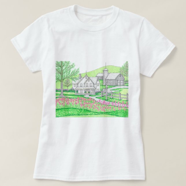Camiseta de la granja Pine Hil (Diseño del anverso)