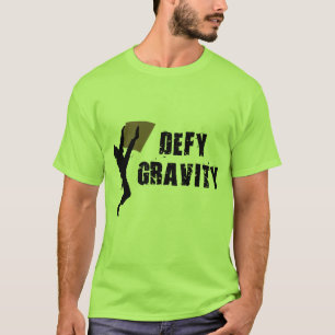 Camiseta de la gravedad del desafio