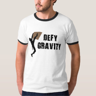 Camiseta de la gravedad del desafio