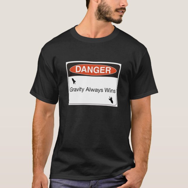 Camiseta De la gravedad triunfos siempre (Anverso)