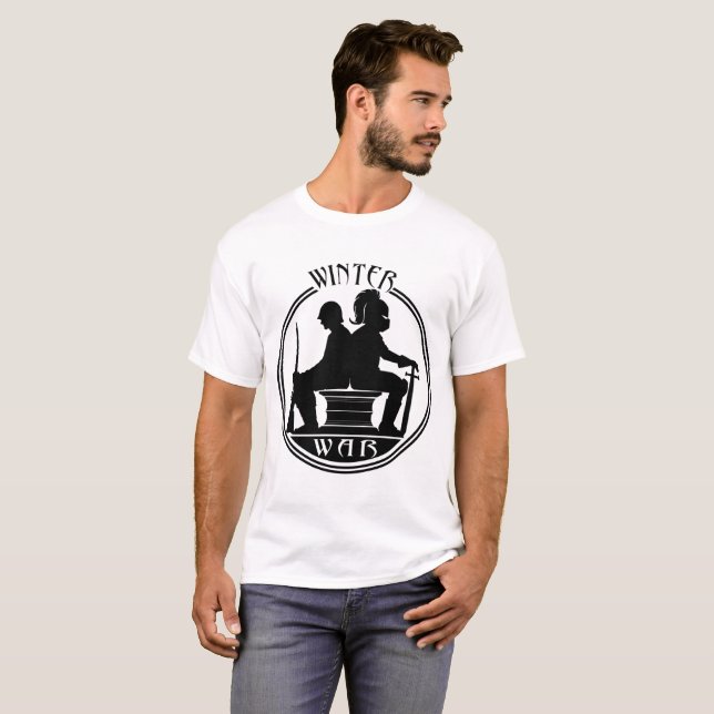 Camiseta de la guerra 44 del invierno (Anverso completo)