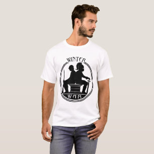 Camiseta de la guerra 45 del invierno