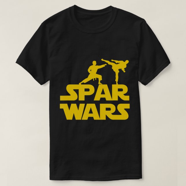 Camiseta de la Guerra de Espar para Karate, Taekwo (Diseño del anverso)