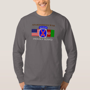 CAMISETA DE LA GUERRA DE LA SEGUNDA MONTAÑA EN AFG
