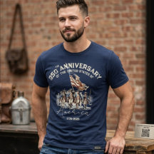 Camiseta de la Guerra Revolucionaria del 250 Anive